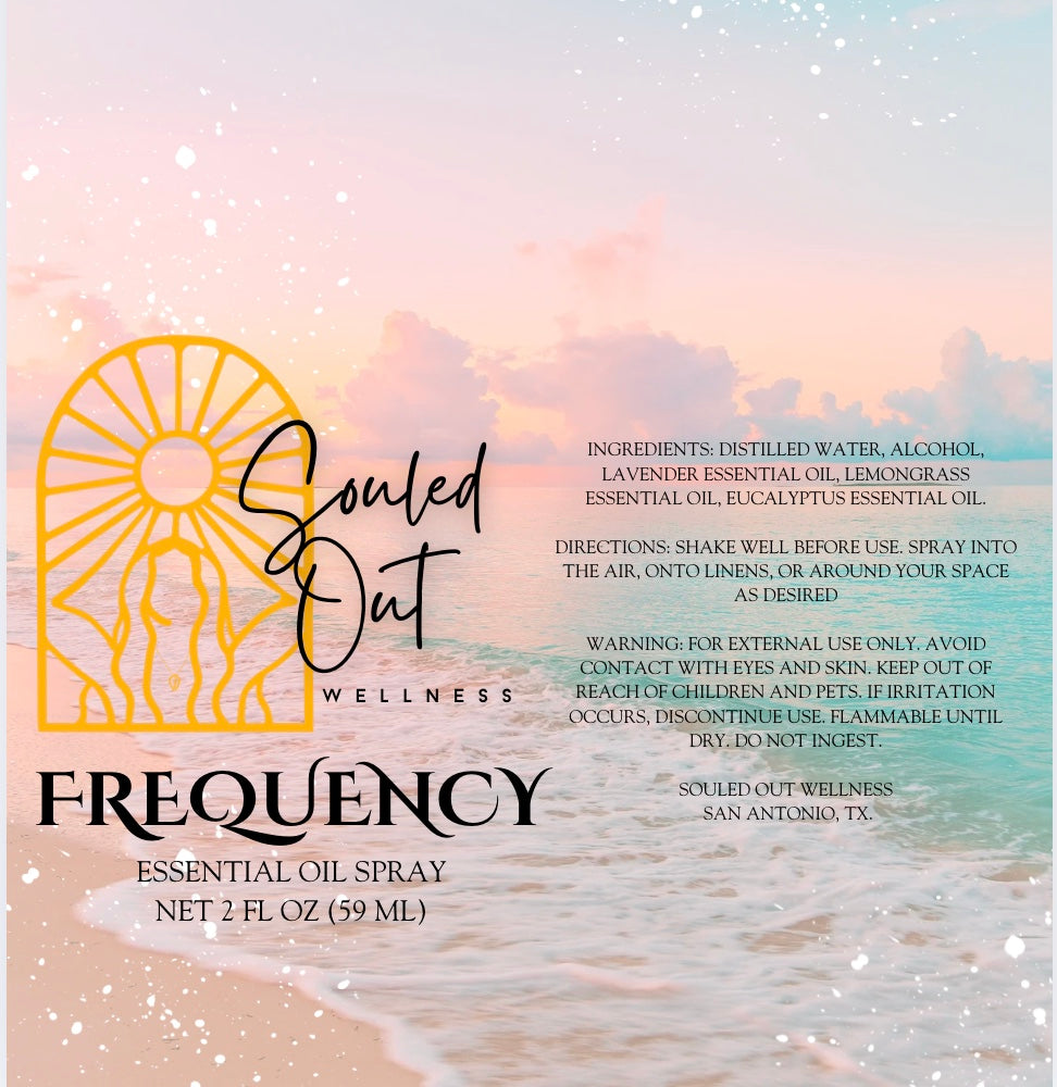 Frequency Essential Oil Spray