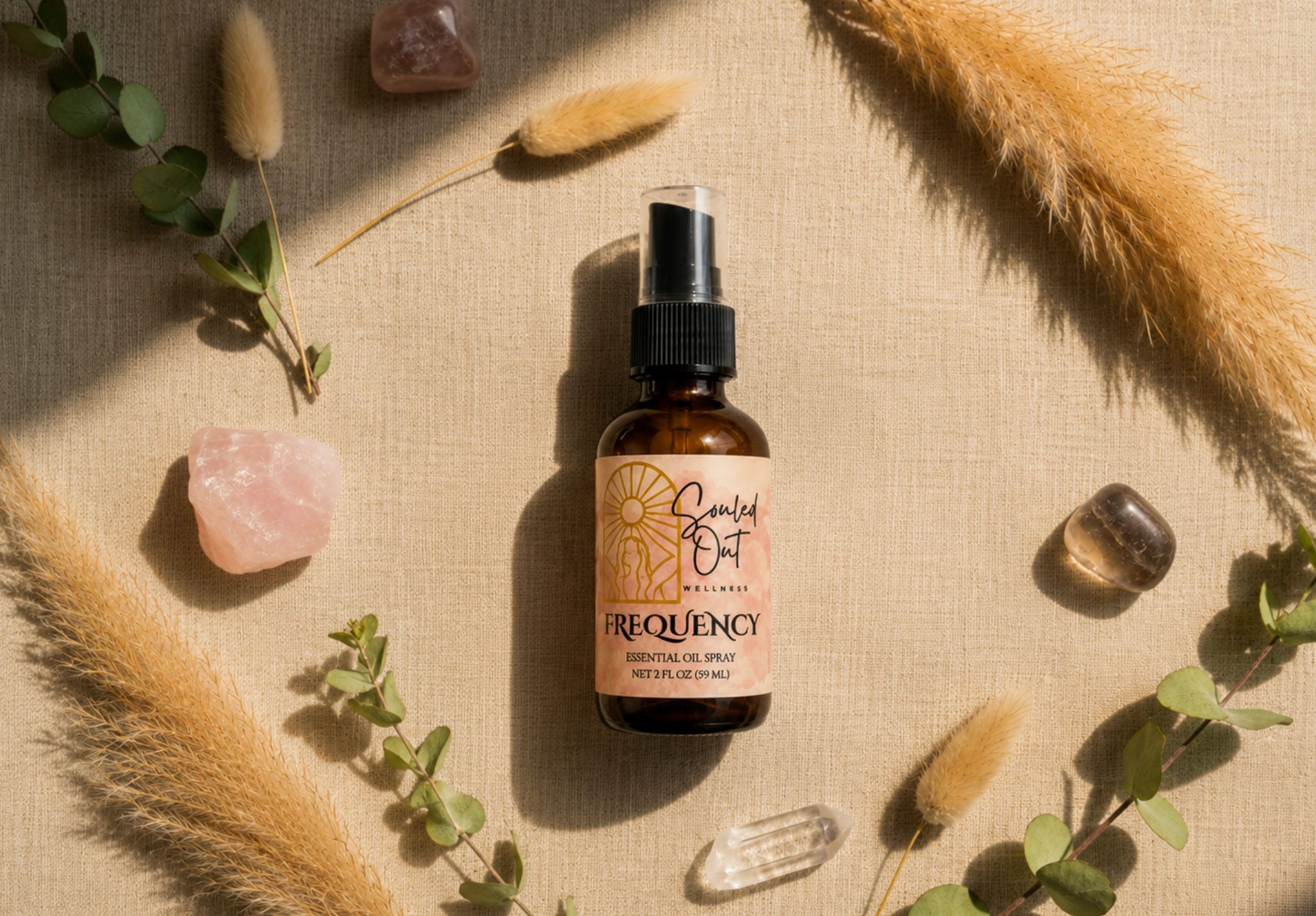 Frequency Essential Oil Spray